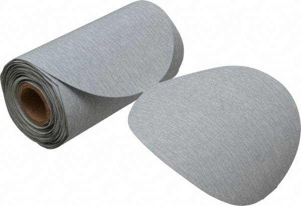 Made in USA - 5" Diam, 240 Grit Silicon Carbide Adhesive PSA Disc - Very Fine Grade, B Weighted Paper Backing, For Low Speed Dual-Action Sanders, Random Orbital Sanders - Americas Industrial Supply