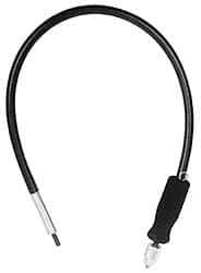 Dico - 52" Long x 3/8-24 Thread Size Flexible Motor Shaft - Compatible with 1/4" Shaft Diam, Converts Drill & Bench Motors to Flex Shaft - Americas Industrial Supply