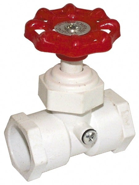 Legend Valve - 3/4" Pipe, 100 psi WOG Rating, PVC Stop & Waste Valve - Americas Industrial Supply