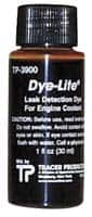 Spectroline - 1 oz Bottle Automotive Leak Detection Dye - For Radiators, Hoses, Water Pumps & Fittings - Americas Industrial Supply