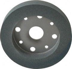 Norton - 6" Diam, 4" Hole Size, 1" Overall Thickness, 100 Grit, Type 2 Tool & Cutter Grinding Wheel - Fine Grade, Silicon Carbide, I Hardness, Vitrified Bond, 3,600 RPM - Americas Industrial Supply