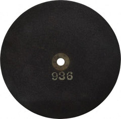 Made in USA - 10" 36 Grit Aluminum Oxide Cutoff Wheel - 3/32" Thick, 5/8" Arbor, 6,500 Max RPM, Use with Stationary Tools - Americas Industrial Supply
