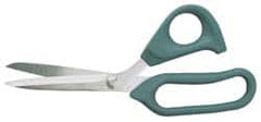 Clauss - 3-1/2" LOC, 9" OAL Stainless Steel Standard Shears - Ambidextrous, Offset Handle, For General Purpose Use - Americas Industrial Supply