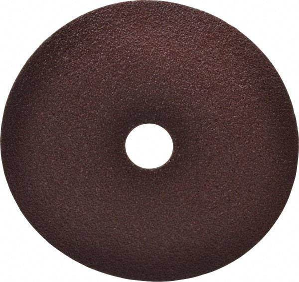 Camel Grinding Wheels - 4" Diam 5/8" Hole 60 Grit Fiber Disc - Medium Grade, Aluminum Oxide, 15,300 Max RPM - Americas Industrial Supply
