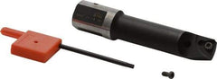 Iscar - 14mm Min Bore Diam, 73.99mm OAL, 16mm Shank Diam, IHAXF Indexable Boring Bar - 50.01mm Max Bore Depth, TPGX 73.. Insert - Americas Industrial Supply