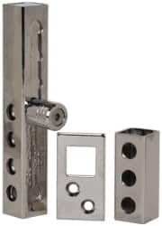 American Lock - 2-3/8" Long x 3/4" Wide, Locking Slide Bolt Hasp - Hardened Steel - Americas Industrial Supply