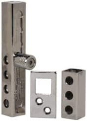 American Lock - 2-3/8" Long x 3/4" Wide, Locking Slide Bolt Hasp - Hardened Steel - Americas Industrial Supply