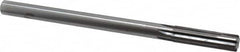 Made in USA - 0.6" Carbide-Tipped 6 Flute Chucking Reamer - Straight Flute, 9/16" Straight Shank, 2-1/4" Flute Length, 9" OAL - Americas Industrial Supply