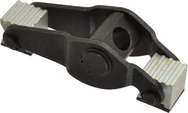 Gibraltar - 1/2" Stud, 2.13" Max Clamping Height, Steel, Adjustable & Self-Positioning Strap Clamp - 4.55" Long, 1-1/2" Wide, 1-1/2" High, 2.36" Heel to Stud Center - Americas Industrial Supply