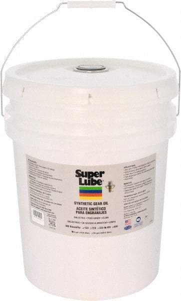 Synco Chemical - 5 Gal Pail, Synthetic Gear Oil - -45°F to 450°F, ISO 460 - Americas Industrial Supply