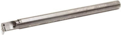 Sumitomo - 1.3" Min Bore Diam, 12" OAL, 1" Shank Diam, A-SVUB Indexable Boring Bar - VBMT 332 Insert, Screw Holding Method - Americas Industrial Supply