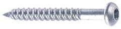 Made in USA - 5/16" Diam, 2-1/4" Torx Drive, Concrete Screw & Masonry Fastener - Steel, Blue Climaseal Finish - Americas Industrial Supply