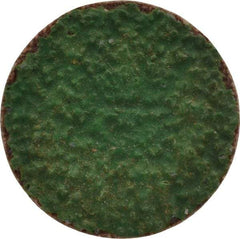 Norton - 1" Disc Diam, 36 Grit, Zirconia Alumina Quick Change Disc - Type S Attaching System, Coated, Very Coarse Grade, R821 Series - Americas Industrial Supply