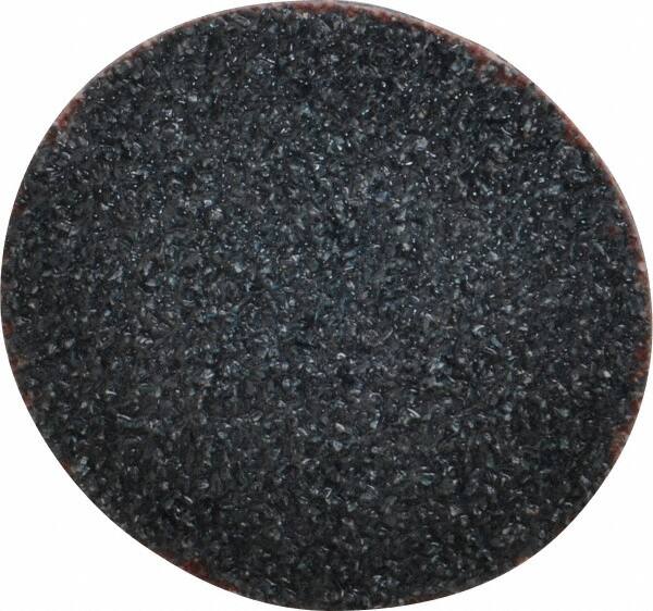 Norton - 1-1/2" Disc Diam, 50 Grit, Zirconia Alumina Quick Change Disc - Type S Attaching System, Coated, Brown, Coarse Grade, R821 Series - Americas Industrial Supply