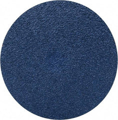 Norton - 4" Disc Diam, 50 Grit, Zirconia Alumina Quick Change Disc - Type S Attaching System, Coated, Coarse Grade, R821 Series - Americas Industrial Supply