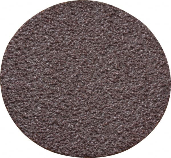 Norton - 1-1/2" Disc Diam, 60 Grit, Aluminum Oxide Quick Change Disc - Type S Attaching System, Coated, Brown, Medium Grade, R228 Series - Americas Industrial Supply