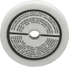 Grier Abrasives - 46 Grit Aluminum Oxide Type 1 Internal Grinding Wheel - 2-1/2" Diam x 3/8" Hole x 3/8" Thick, 12,987 Max RPM, Coarse Grade, J Hardness, Vitrified Bond - Americas Industrial Supply