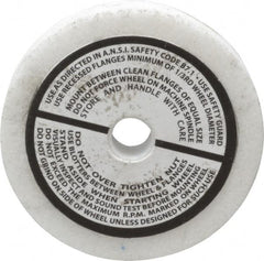 Grier Abrasives - 60 Grit Aluminum Oxide Type 1 Internal Grinding Wheel - 2-1/2" Diam x 3/8" Hole x 3/8" Thick, 12,987 Max RPM, Medium Grade, K Hardness, Vitrified Bond - Americas Industrial Supply