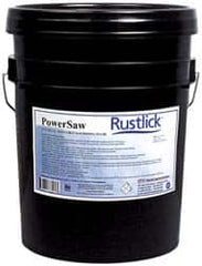 Rustlick - Rustlick PowerSaw, 5 Gal Pail Sawing Fluid - Synthetic, For Band Sawing, Circular Sawing, Grinding - Americas Industrial Supply