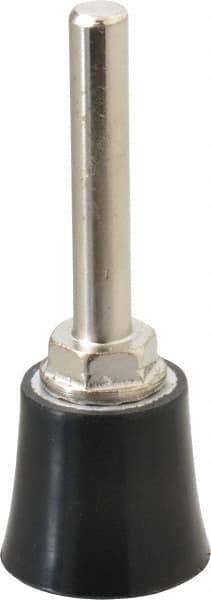 Norton - 1" Diam Quick-Change Type S Disc Backing Pad - 1/4" Shank Diam, Medium Density, 40,000 RPM, Speed-Lok TS Compatible - Americas Industrial Supply