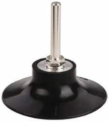 Norton - 3" Diam Quick-Change Type S Disc Backing Pad - 1/4" Shank Diam, Medium Density, 20,000 RPM, Speed-Lok TS Compatible - Americas Industrial Supply