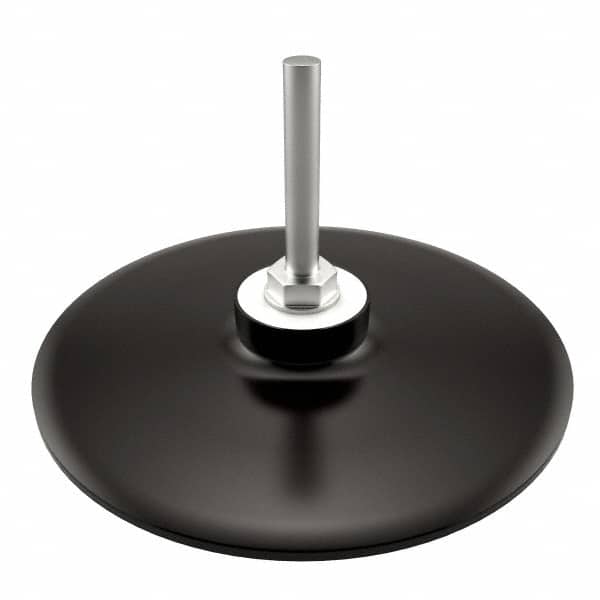 Norton - 4" Diam Quick-Change Type S Disc Backing Pad - 1/4" Shank Diam, Medium Density, 12,000 RPM, Speed-Lok TS Compatible - Americas Industrial Supply