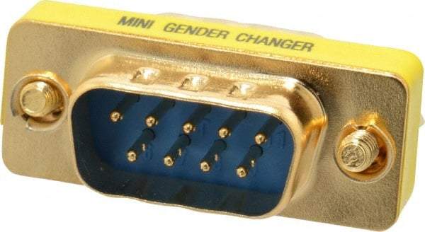 Tripp-Lite - Adapter/Gender Changer - DB9(M/M) Connector, Black - Americas Industrial Supply