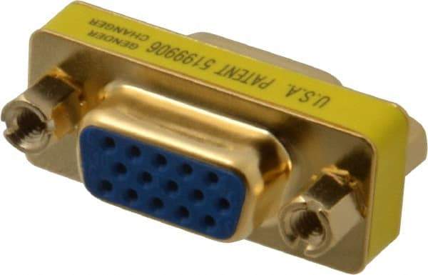 Tripp-Lite - Adapter/Gender Changer - HDDB15(F/F) Connector, Black - Americas Industrial Supply