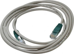 Tripp-Lite - 10' Long, RJ45/RJ45 Computer Cable - Gray, Male x Male - Americas Industrial Supply