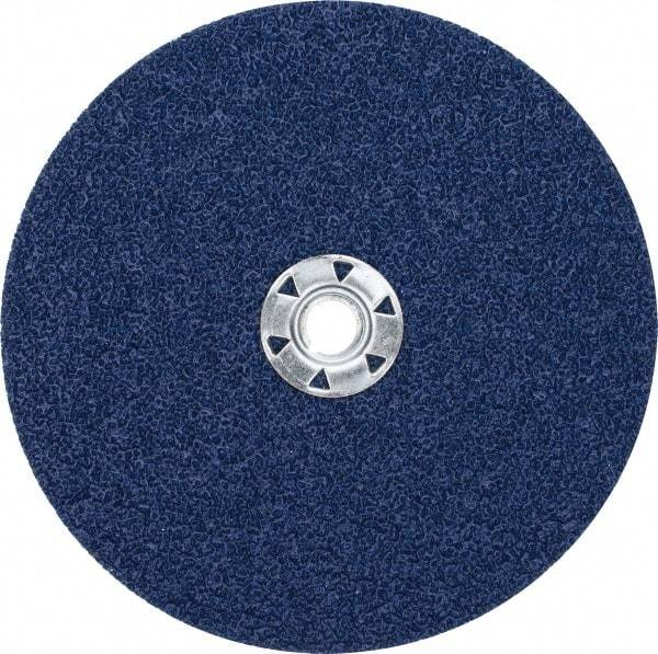 Norton - 7" Diam 24 Grit Fiber Disc - Very Coarse Grade, Zirconia Alumina, 13,000 Max RPM, Series F826 - Americas Industrial Supply