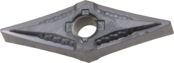 Kennametal - VNMG331 MS Grade KC5510 Carbide Turning Insert - TiAlN Finish, 35° Diamond, 3/8" Inscr Circle, 3/16" Thick, 1/64" Corner Radius - Americas Industrial Supply