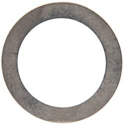 Made in USA - 0.3mm Thick, 16mm Inside x 22mm OD, Round Shim - 9/16" Screw, Uncoated 302/304 Stainless Steel - Americas Industrial Supply