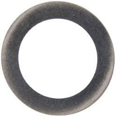 Made in USA - 0.3mm Thick, 25mm Inside x 36mm OD, Round Shim - 7/8" Screw, Uncoated 302/304 Stainless Steel - Americas Industrial Supply