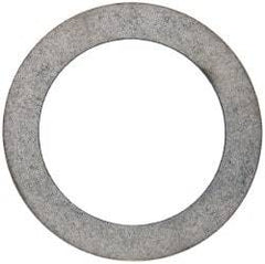 Made in USA - 0.3mm Thick, 30mm Inside x 42mm OD, Round Shim - Uncoated 302/304 Stainless Steel - Americas Industrial Supply