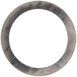 Made in USA - 0.3mm Thick, 35mm Inside x 45mm OD, Round Shim - Uncoated 302/304 Stainless Steel - Americas Industrial Supply