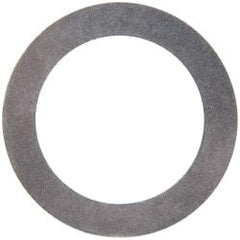 Made in USA - 0.51mm Thick, 30mm Inside x 42mm OD, Round Shim - Uncoated 302/304 Stainless Steel - Americas Industrial Supply