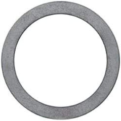 Made in USA - 0.51mm Thick, 35mm Inside x 45mm OD, Round Shim - Uncoated 302/304 Stainless Steel - Americas Industrial Supply