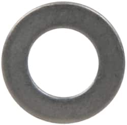 Made in USA - 1mm Thick, 8mm Inside x 14mm OD, Round Shim - 1/4" Screw, Uncoated 302/304 Stainless Steel - Americas Industrial Supply