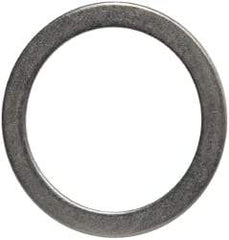Made in USA - 0.039" Thick, 35mm Inside x 45.01mm OD, Round Shim - Uncoated 302/304 Stainless Steel - Americas Industrial Supply