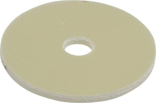 Made in USA - 3/8" Screw, Grade G10 Fiberglass Standard Flat Washer - 3/8" ID x 2" OD, 1/8" Thick, Plain Finish - Americas Industrial Supply