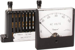 Simpson Electric - Analog, AC Voltmeter, Panel Meter - 60 Hz, 83333 Ohms at 60 Hz, 500 VAC - Americas Industrial Supply