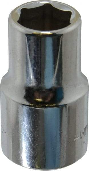 Blackhawk by Proto - 1/2" Drive, Standard Hand Socket - 6 Points, 1-1/2" OAL, Chrome Finish - Americas Industrial Supply