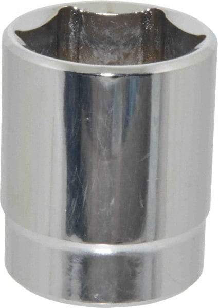 Blackhawk by Proto - 1", 1/2" Drive, Standard Hand Socket - 6 Points, 1-5/8" OAL, Chrome Finish - Americas Industrial Supply