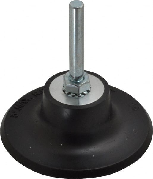 Value Collection - 3" Diam Quick-Change Type S Disc Backing Pad - Americas Industrial Supply