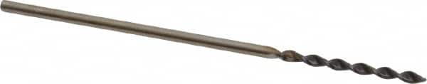 Accupro - #60 130° Cobalt Jobber Drill - TiAlN Finish, Right Hand Cut, Parabolic Flute, Straight Shank, 1-11/32" OAL, Split Point - Americas Industrial Supply