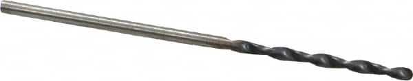 Accupro - #56 130° Cobalt Jobber Drill - TiAlN Finish, Right Hand Cut, Parabolic Flute, Straight Shank, 1-7/16" OAL, Split Point - Americas Industrial Supply