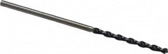 Accupro - #53 130° Cobalt Jobber Drill - TiAlN Finish, Right Hand Cut, Parabolic Flute, Straight Shank, 1-11/16" OAL, Split Point - Americas Industrial Supply