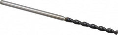 Accupro - #51 130° Cobalt Jobber Drill - TiAlN Finish, Right Hand Cut, Parabolic Flute, Straight Shank, 1-11/16" OAL, Split Point - Americas Industrial Supply