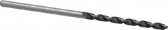 Accupro - #43 130° Cobalt Jobber Drill - TiAlN Finish, Right Hand Cut, Parabolic Flute, Straight Shank, 2-3/32" OAL, Split Point - Americas Industrial Supply