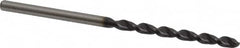Accupro - #35 130° Cobalt Jobber Drill - TiAlN Finish, Right Hand Cut, Parabolic Flute, Straight Shank, 2-13/32" OAL, Split Point - Americas Industrial Supply